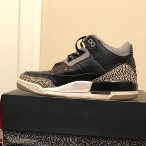 Air Jordan Retro 3-Cement/black